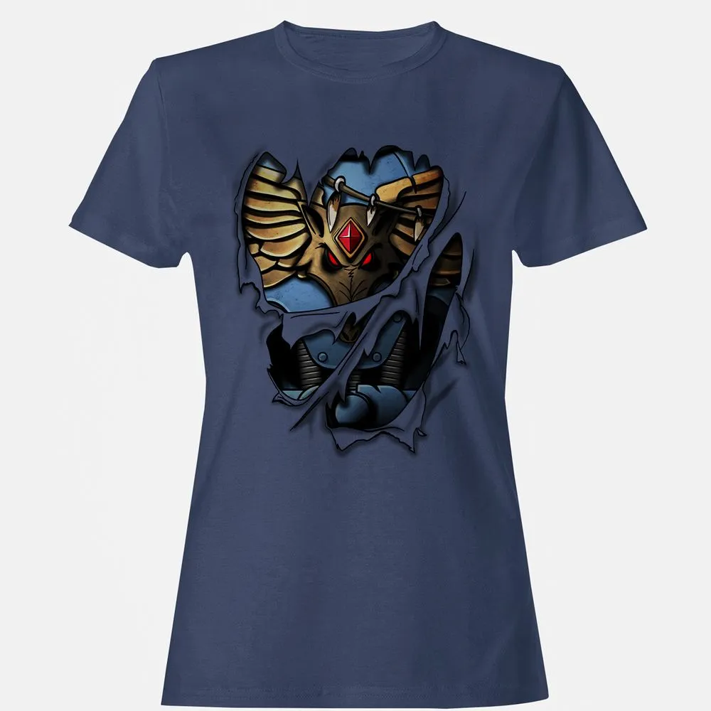 Women's T-Shirt - E57YKH7P - Navy - 10