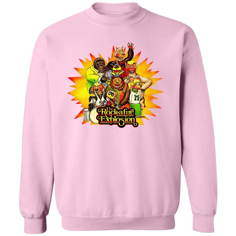 Classic Unisex Sweatshirt - 7D2DJGEB - Light Pink - 3