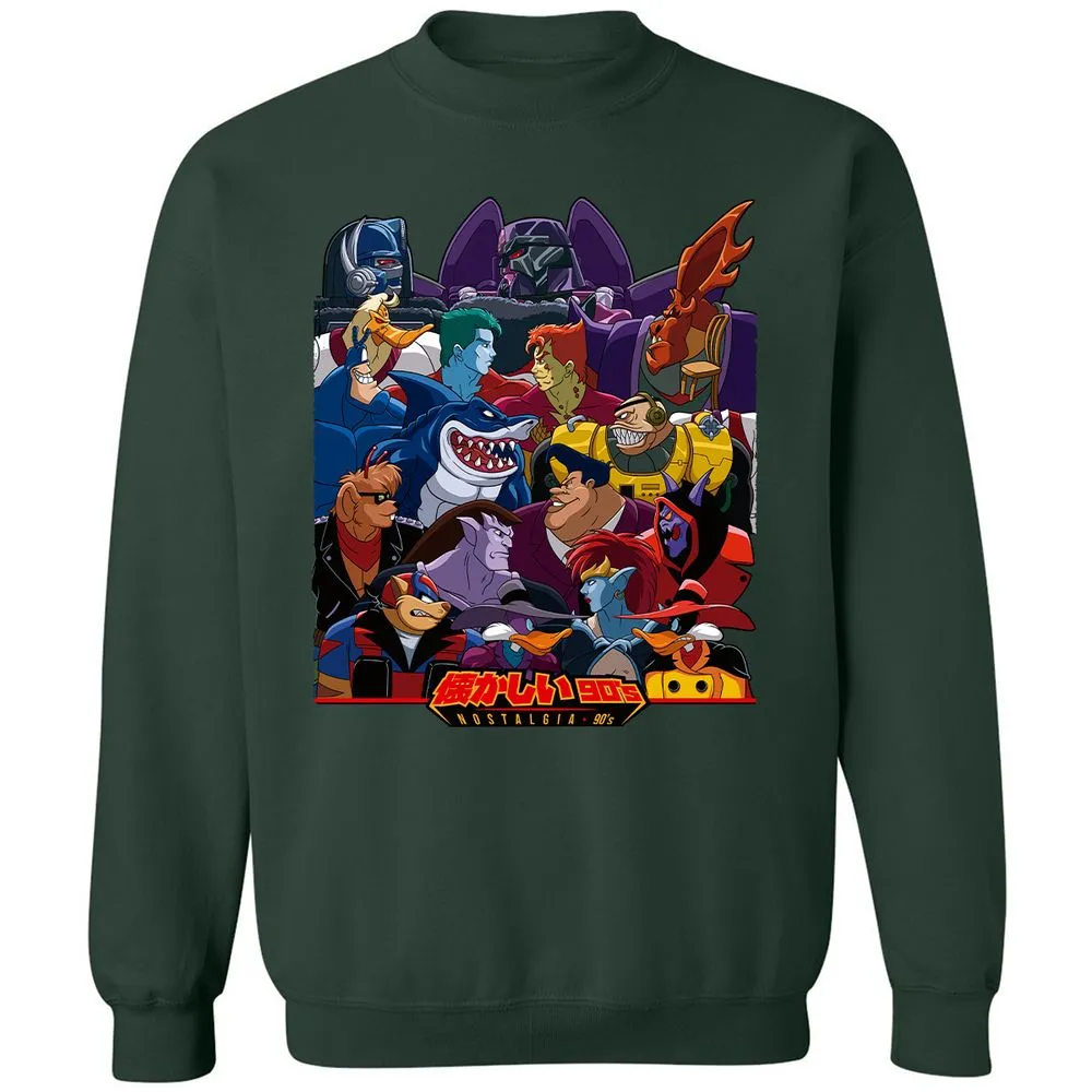 Classic Unisex Sweatshirt - XBR3Y7AW - Forest Green - 4