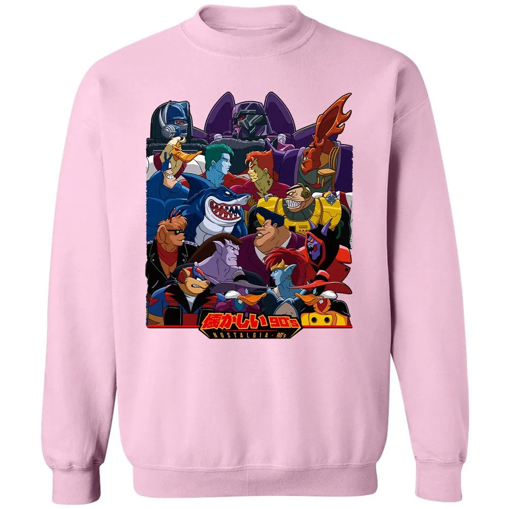 Classic Unisex Sweatshirt - XBR3Y7AW - Light Pink - 3