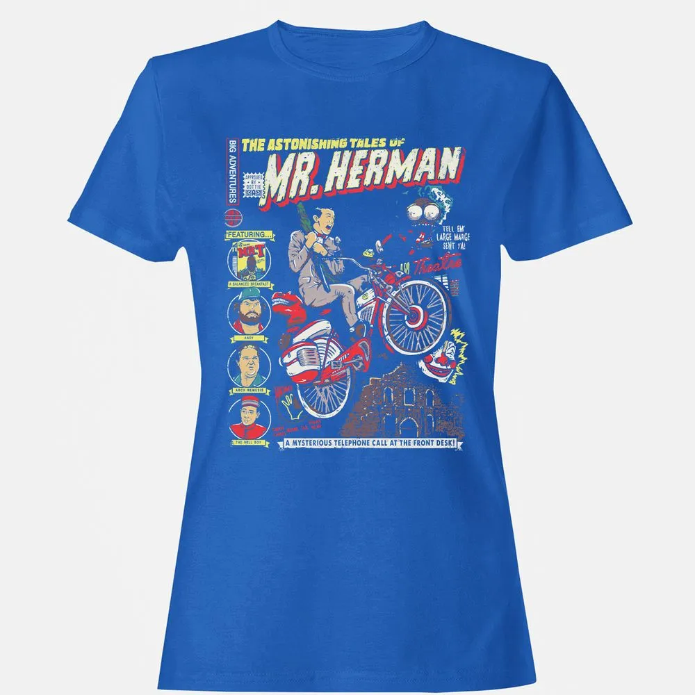 Women's T-Shirt - N7MXP5Z6 - Royal - 14