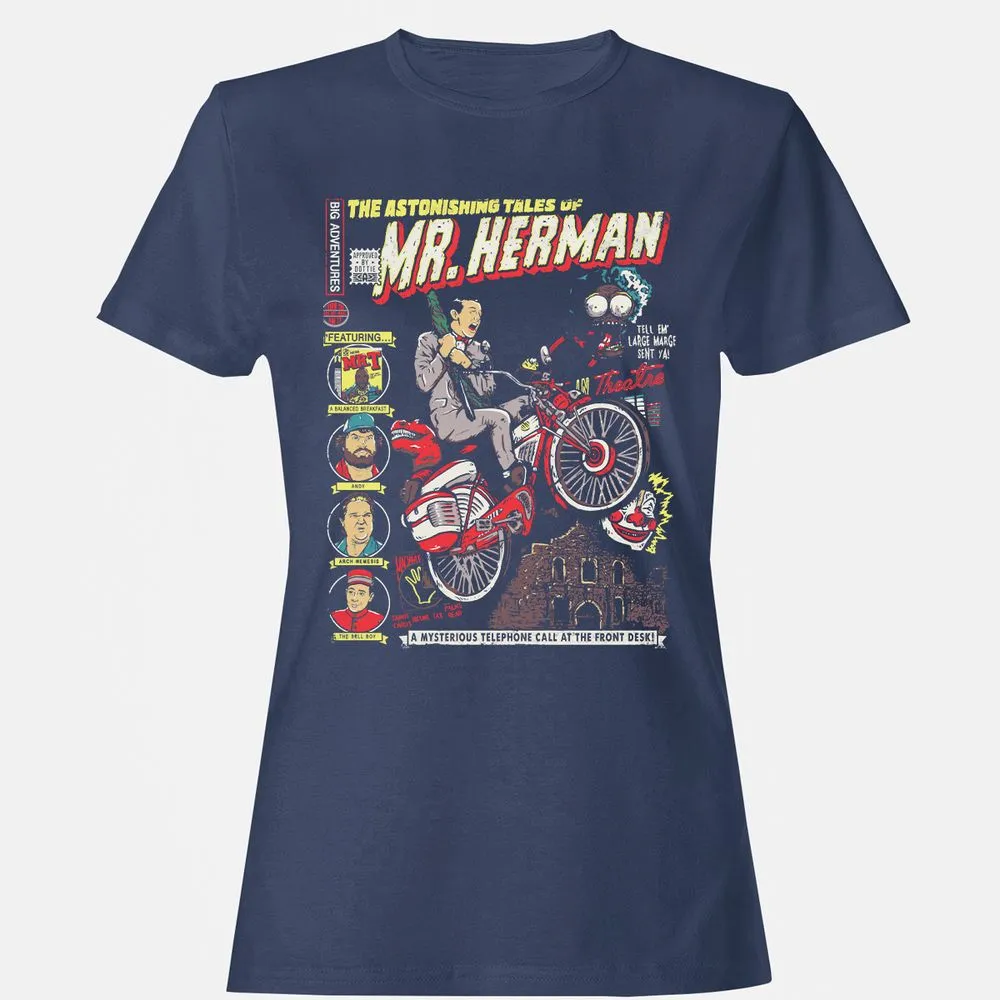 Women's T-Shirt - N7MXP5Z6 - Navy - 10