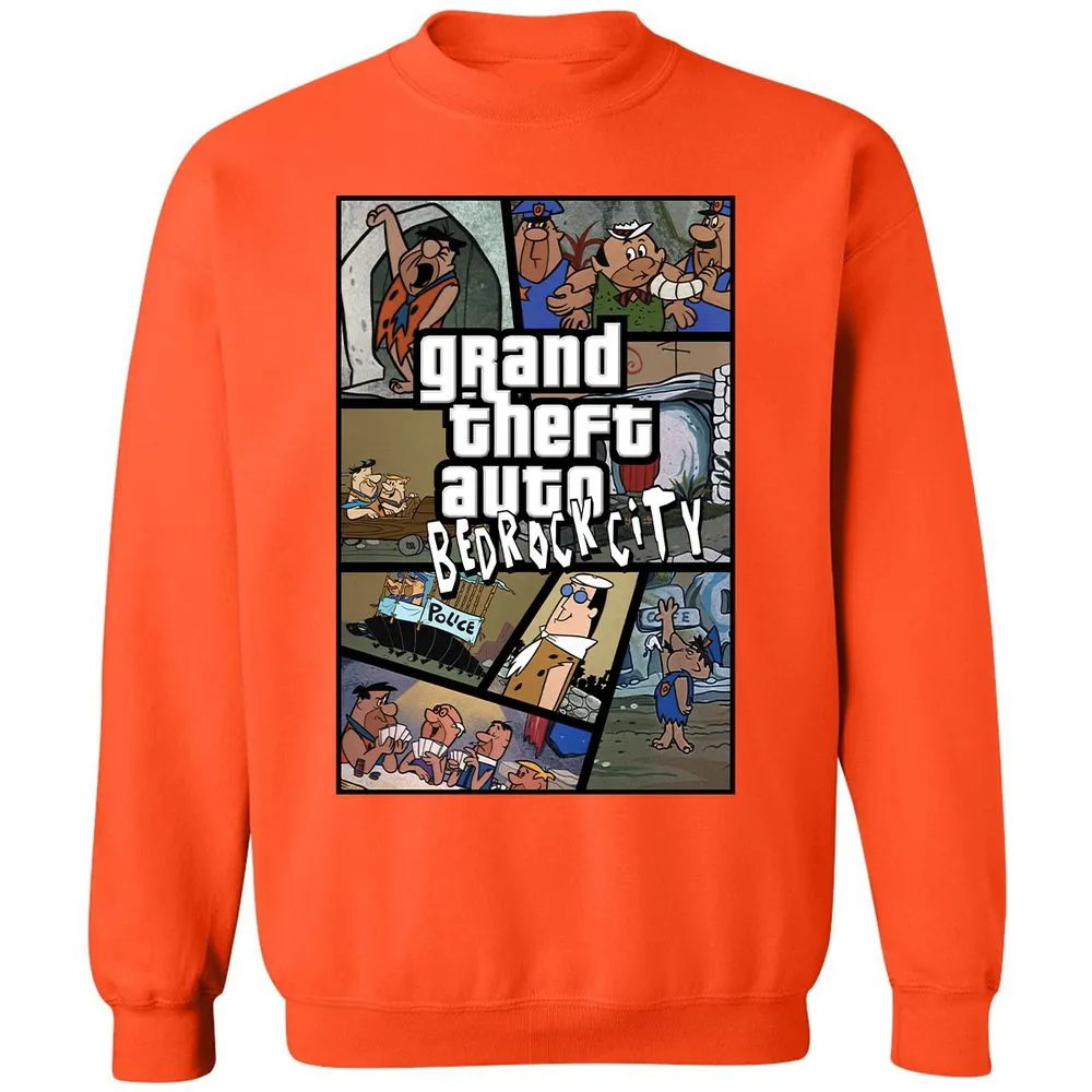 Classic Unisex Sweatshirt - QCVE921Y - Orange - 10