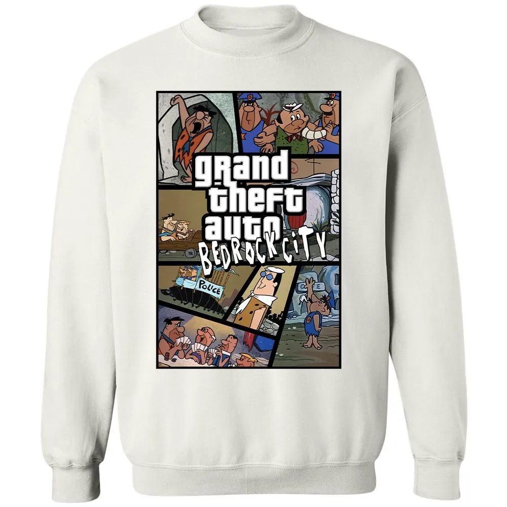 Classic Unisex Sweatshirt - QCVE921Y - White - 12