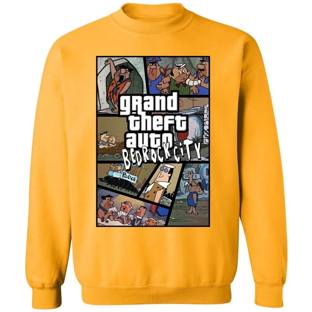 Classic Unisex Sweatshirt - QCVE921Y - Gold - 11