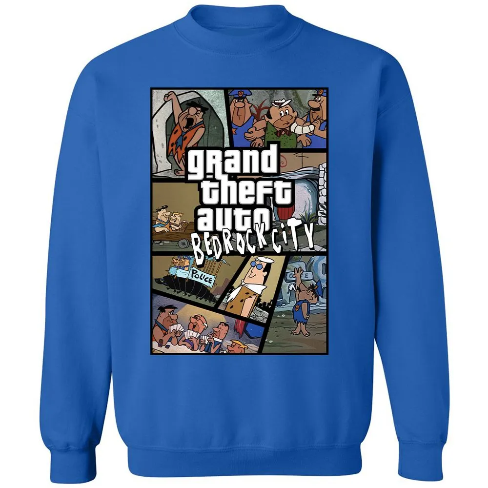 Classic Unisex Sweatshirt - QCVE921Y - Royal - 9