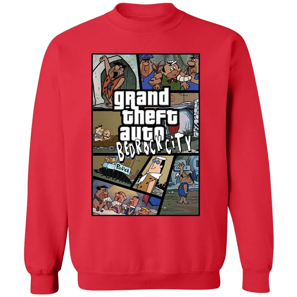 Classic Unisex Sweatshirt - QCVE921Y - Red - 5