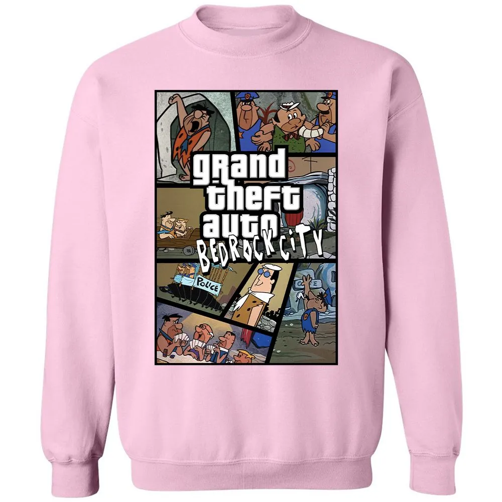 Classic Unisex Sweatshirt - QCVE921Y - Light Pink - 3