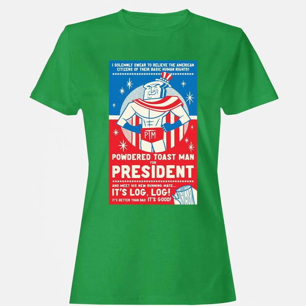 Women's T-Shirt - LVU3AWYQ - Irish Green - 7