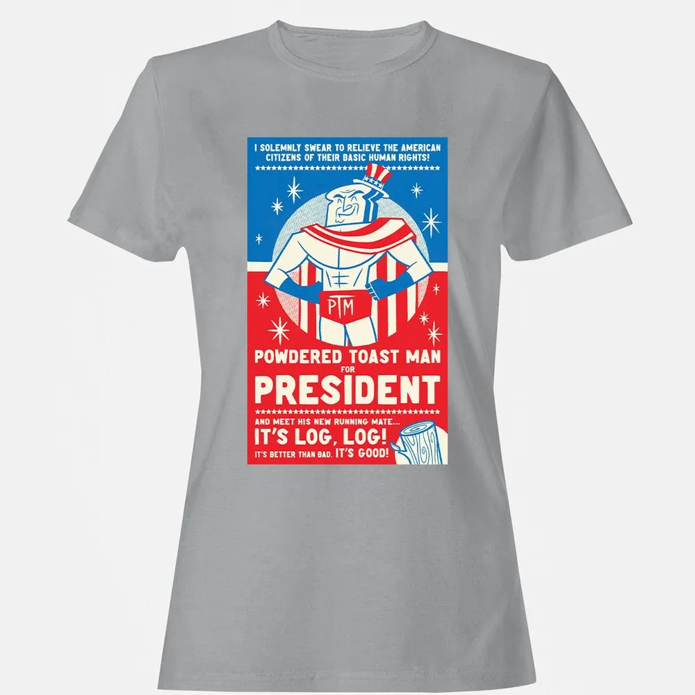 Women's T-Shirt - LVU3AWYQ - Sport Grey - 15