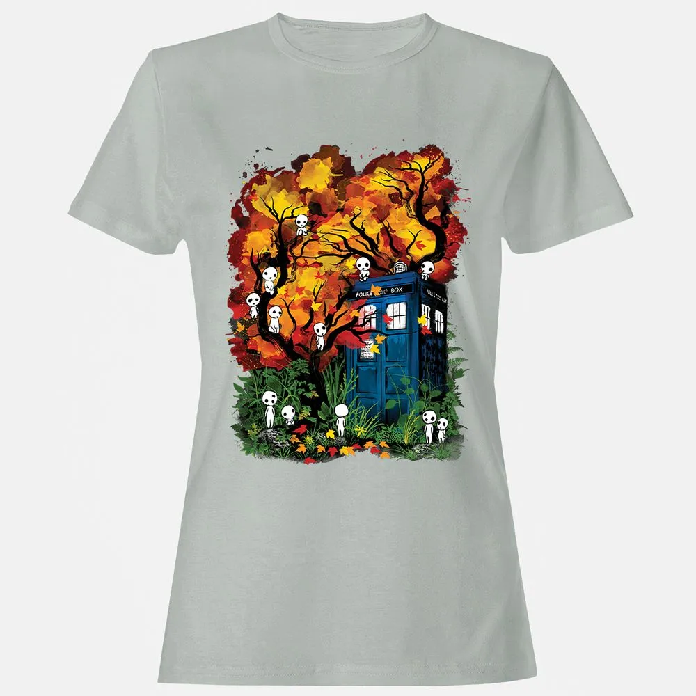 Women's T-Shirt - QP7CRSKD - Ash - 2