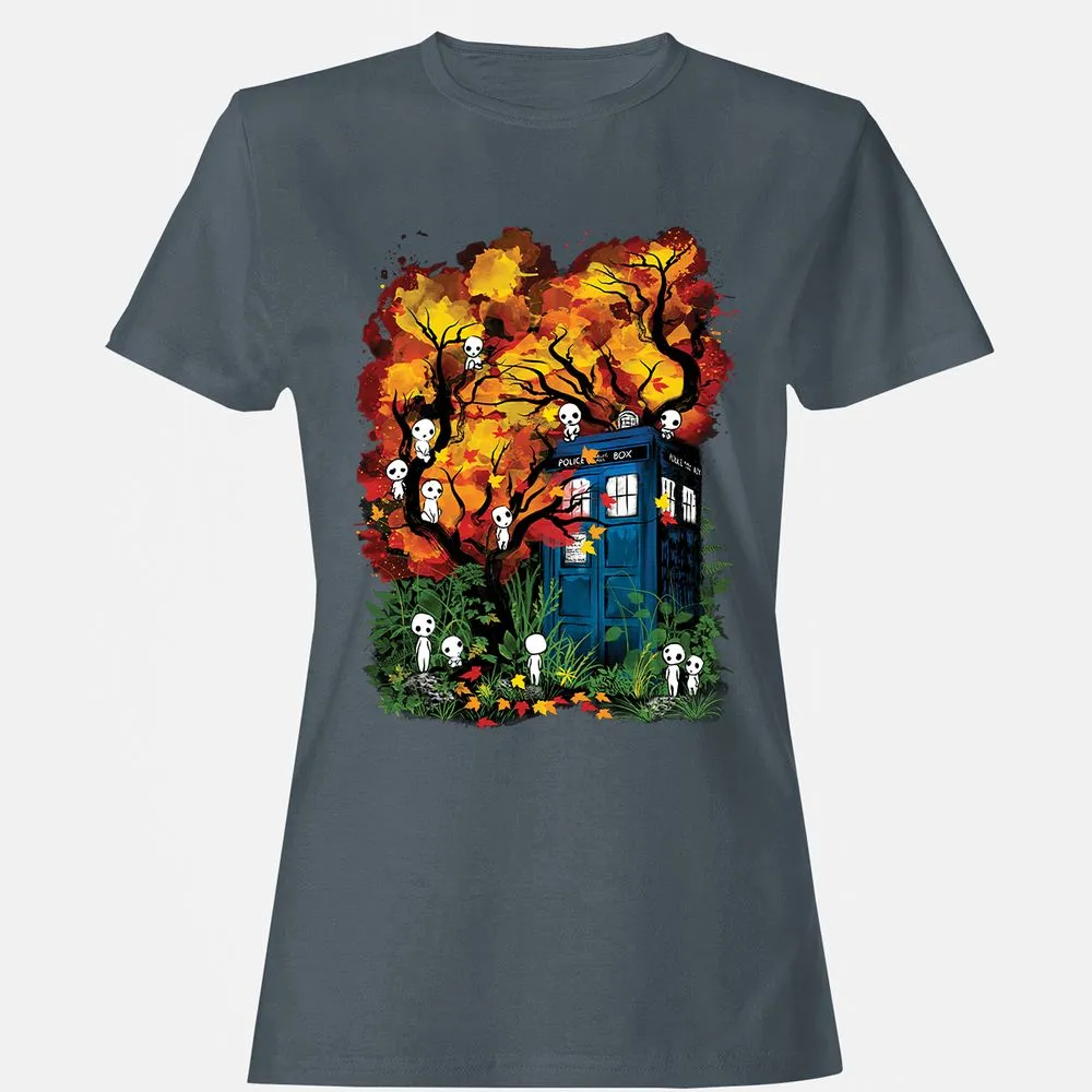 Women's T-Shirt - QP7CRSKD - Charcoal - 3