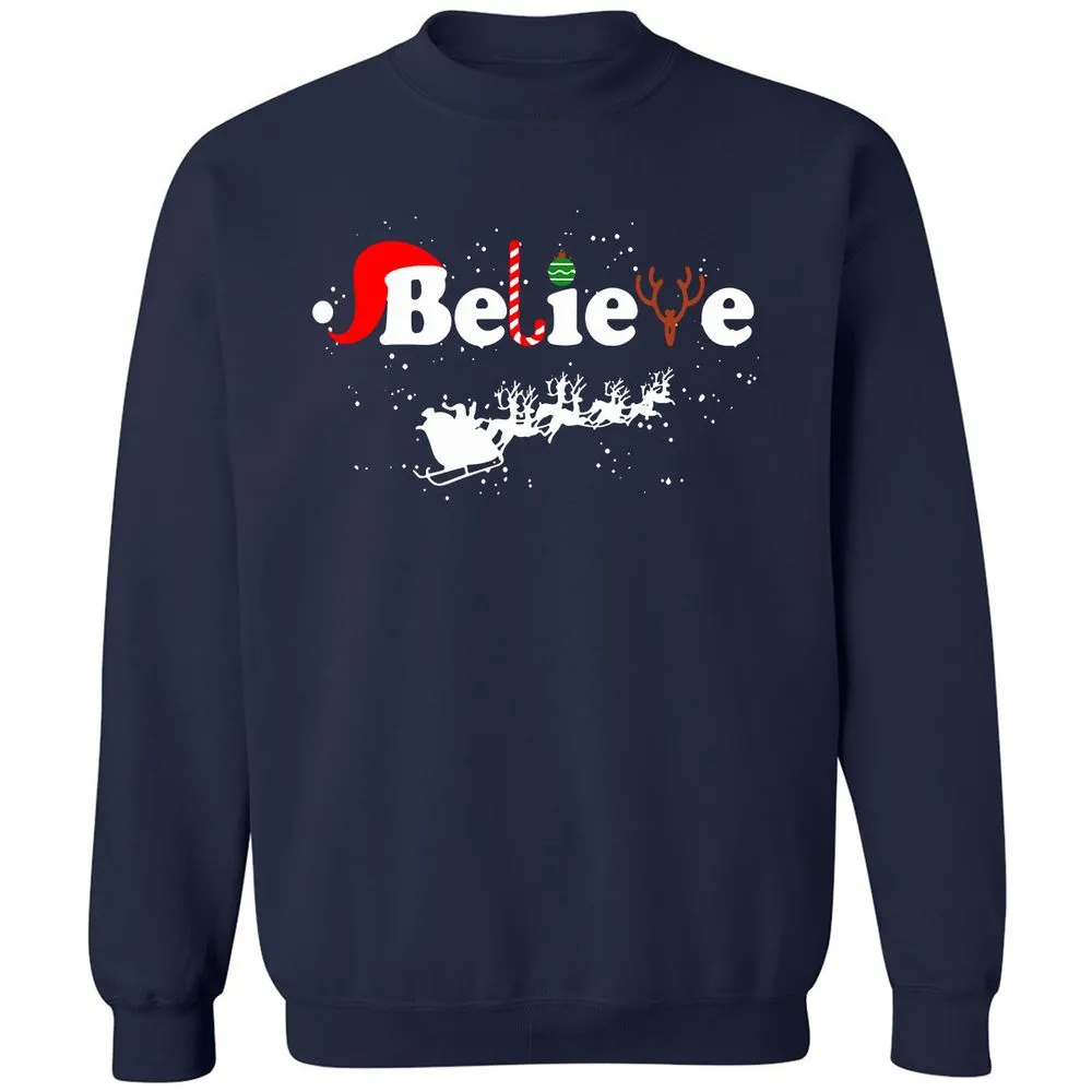 Classic Unisex Sweatshirt - KX5Q2LXY - Navy - 2