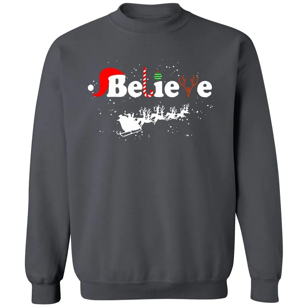Classic Unisex Sweatshirt - KX5Q2LXY - Charcoal - 7