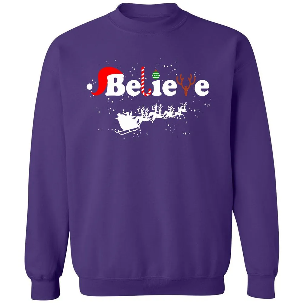 Classic Unisex Sweatshirt - KX5Q2LXY - Purple - 6