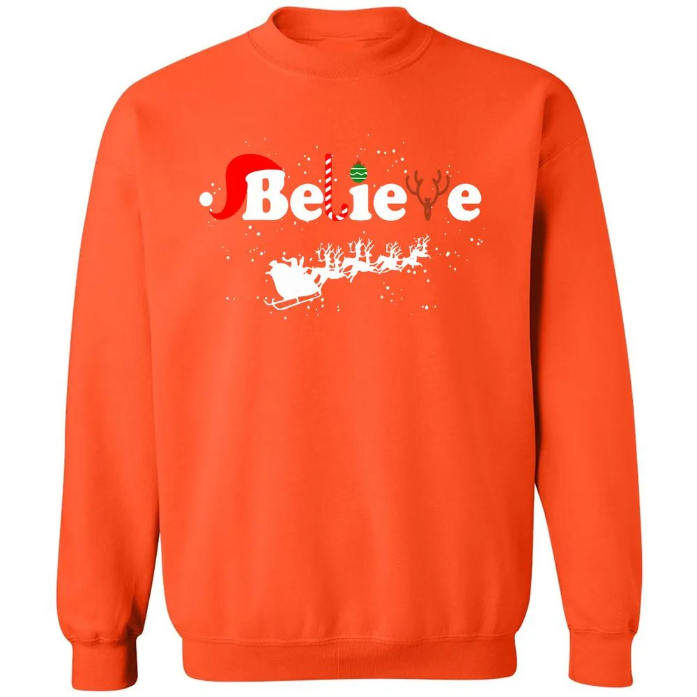 Classic Unisex Sweatshirt - KX5Q2LXY - Orange - 10
