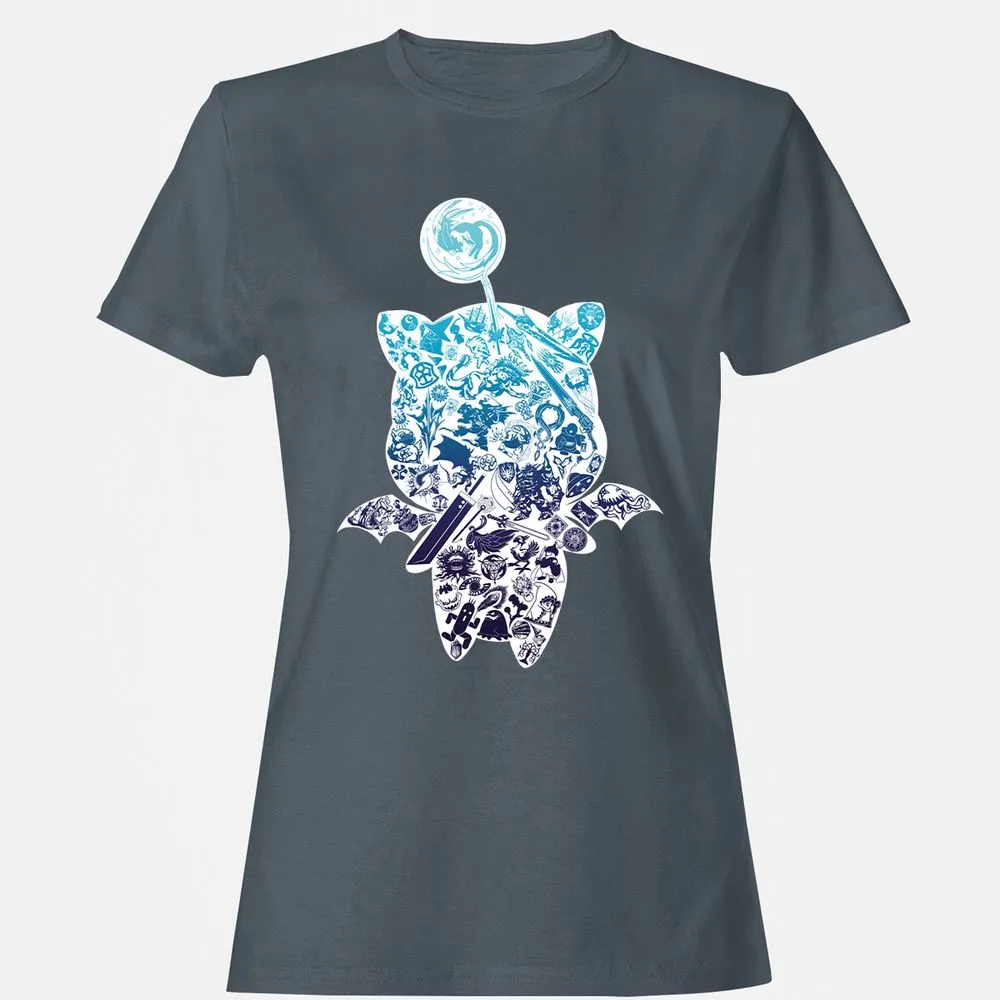 Women's T-Shirt - 3N7JRFHX - Charcoal - 3