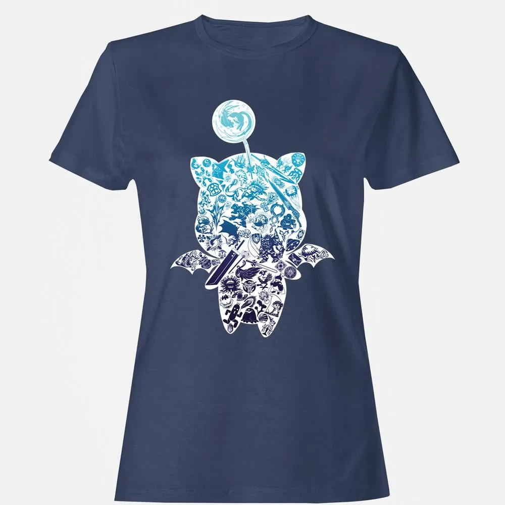 Women's T-Shirt - 3N7JRFHX - Navy - 10