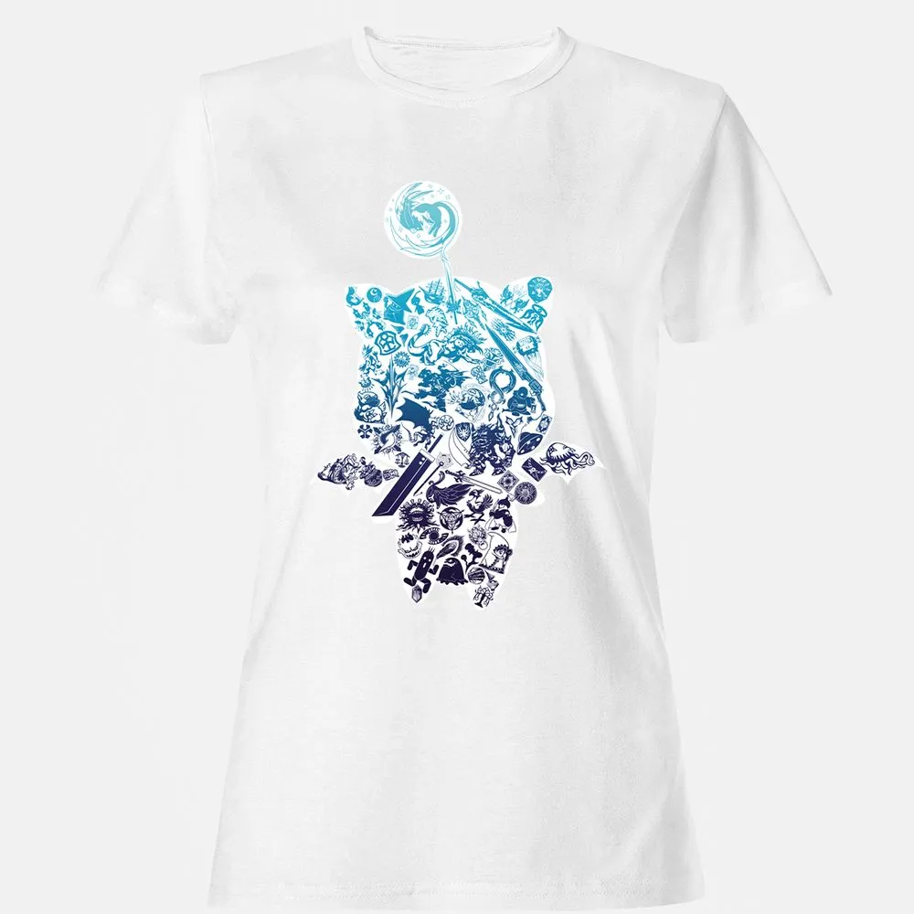 Women's T-Shirt - 3N7JRFHX - White - 16