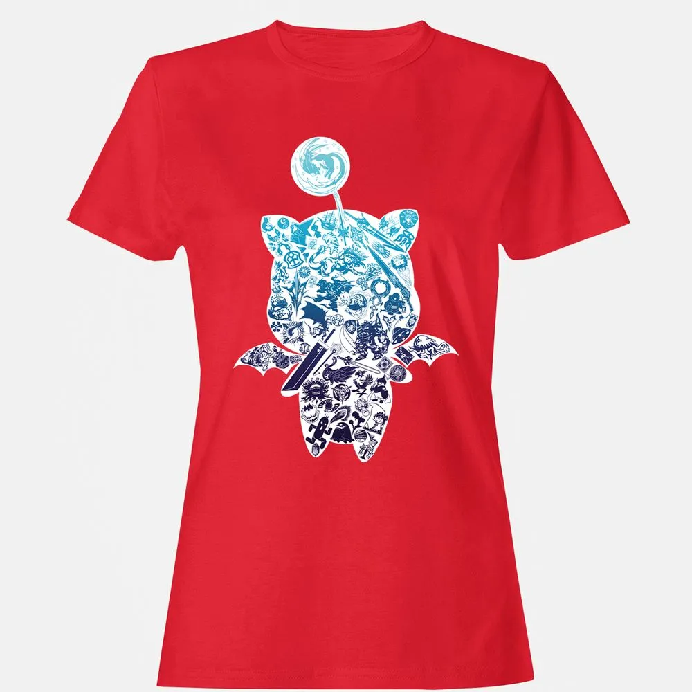 Women's T-Shirt - 3N7JRFHX - Red - 13