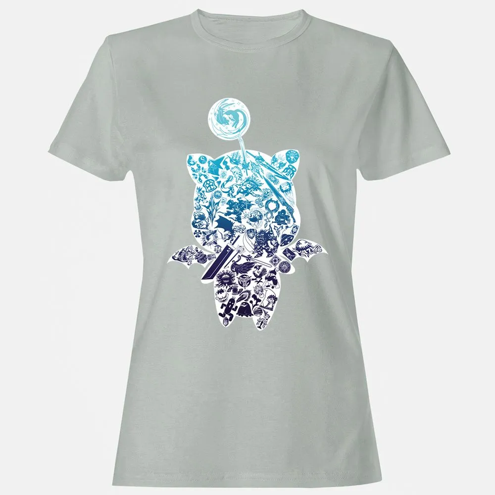 Women's T-Shirt - 3N7JRFHX - Ash - 2