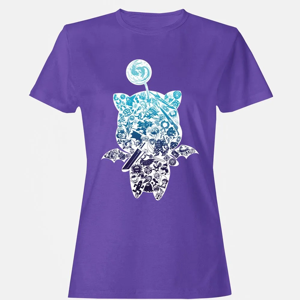 Women's T-Shirt - 3N7JRFHX - Purple - 12