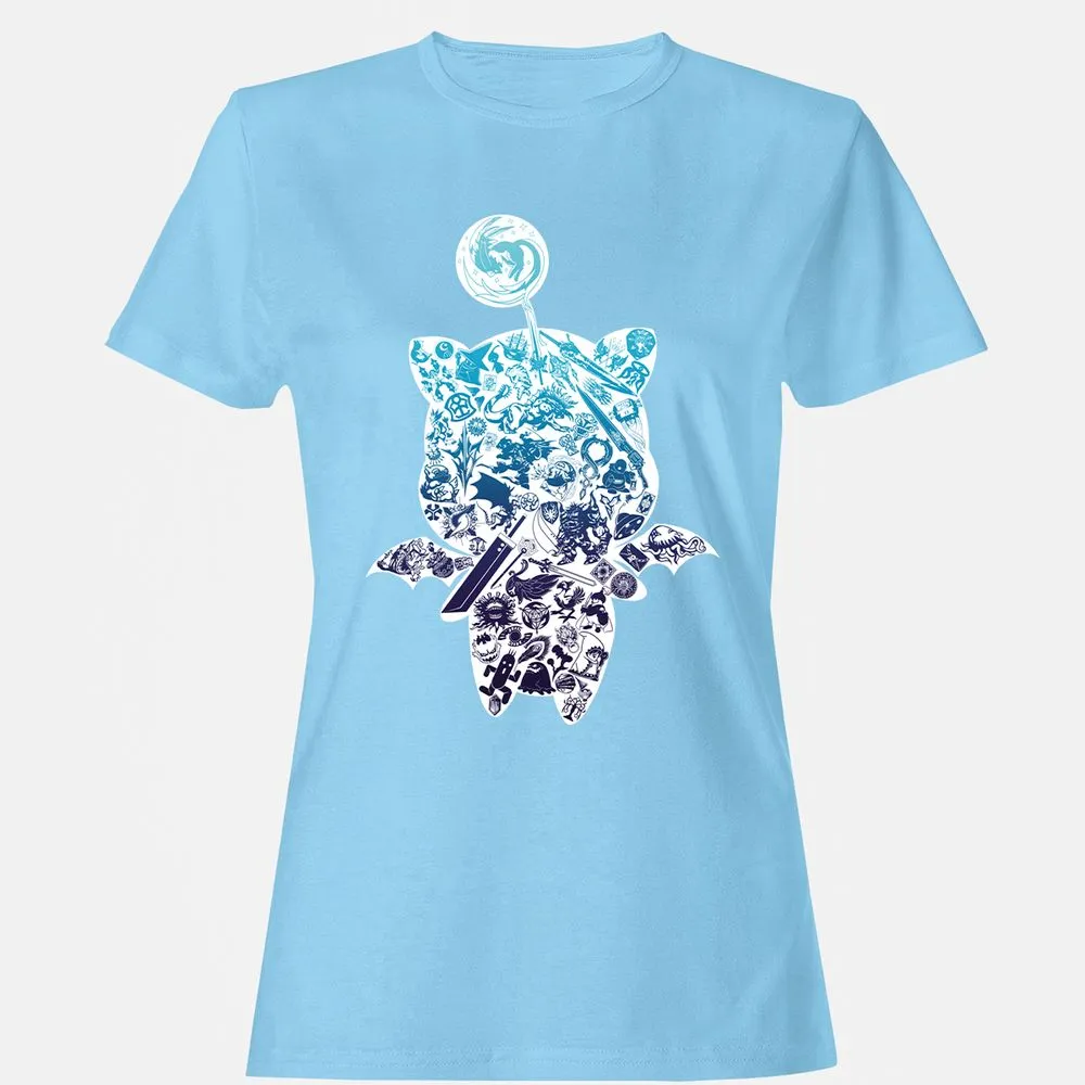 Women's T-Shirt - 3N7JRFHX - Light Blue - 8
