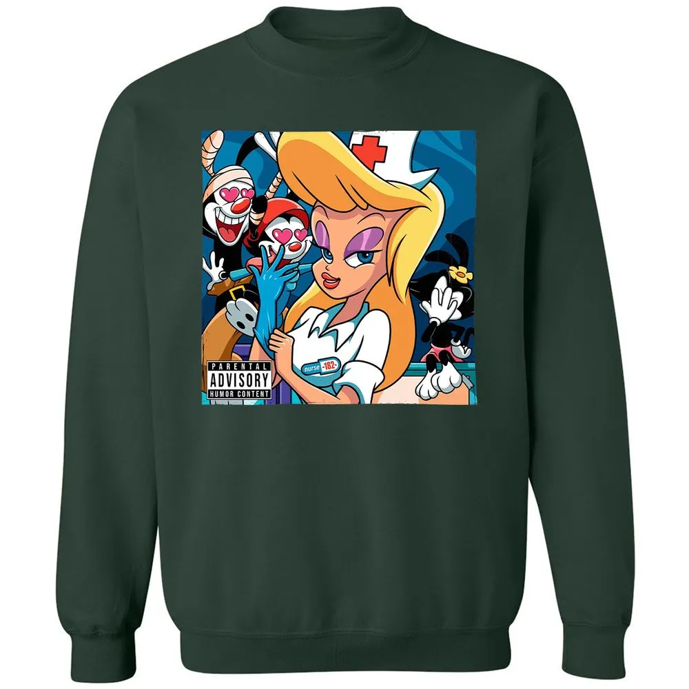 Classic Unisex Sweatshirt - R5LVDKQW - Forest Green - 4
