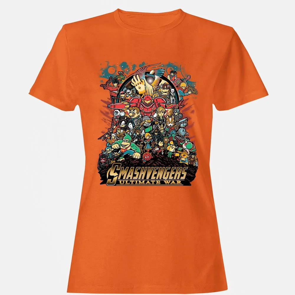 Women's T-Shirt - 61ZAX5TN - Orange - 11