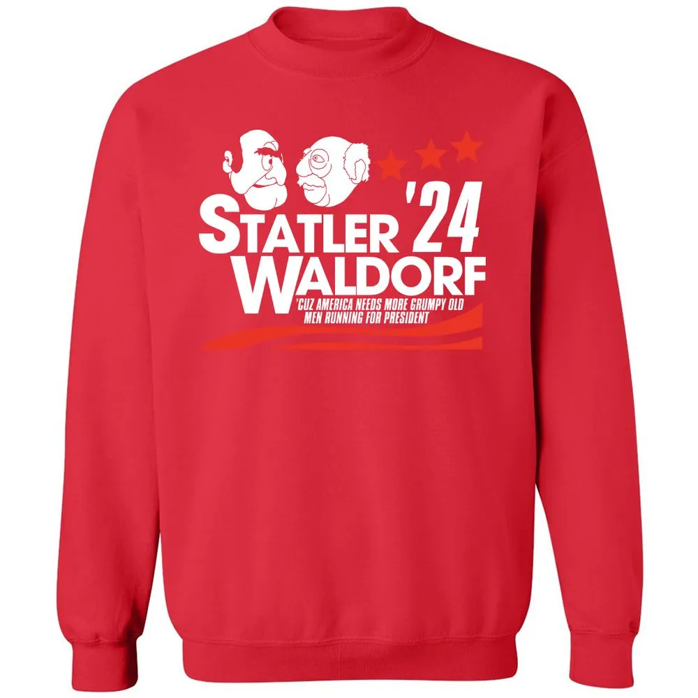 Classic Unisex Sweatshirt - B1KL4XW3 - Red - 5
