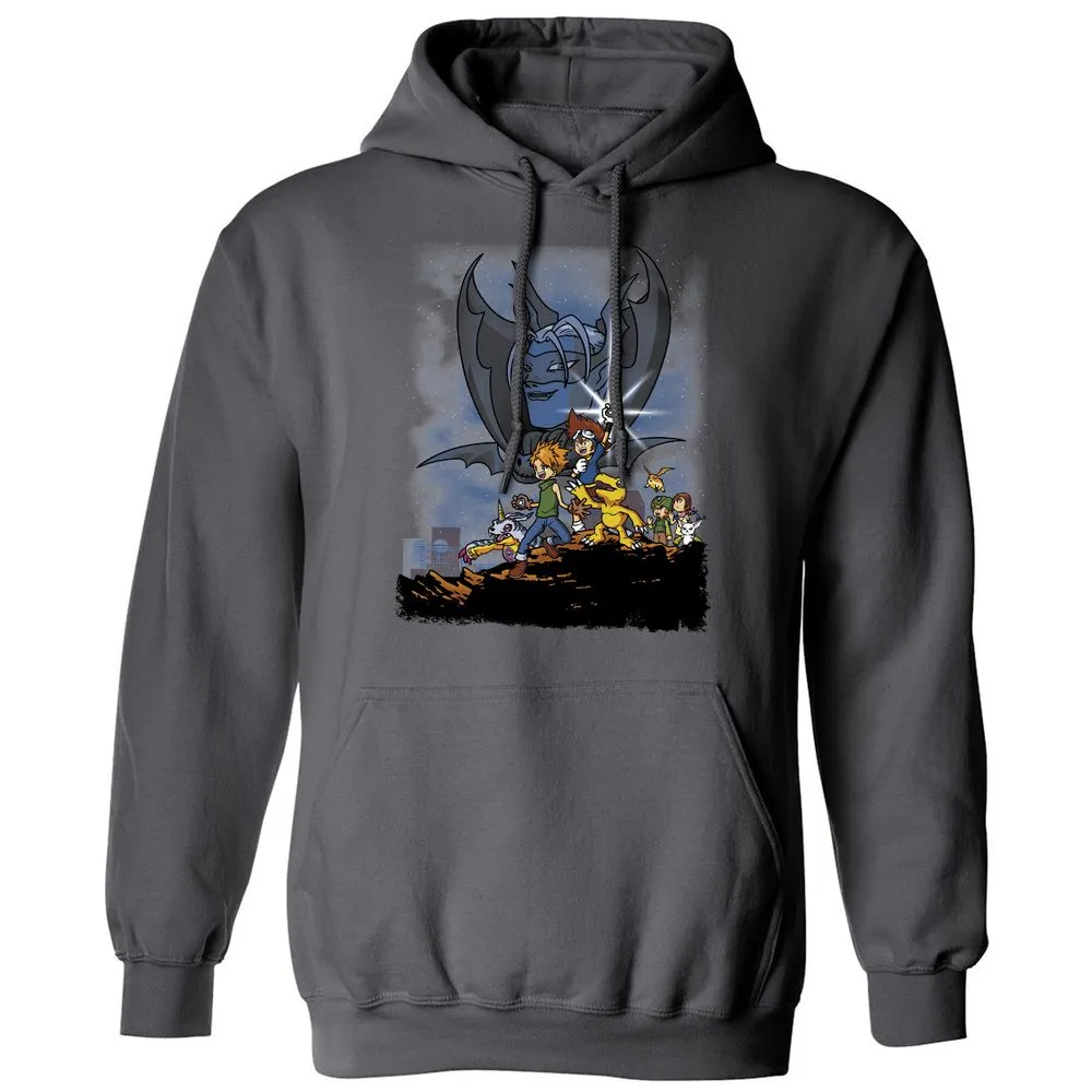Classic Unisex Hoodie - P9THYATU - Charcoal - 7