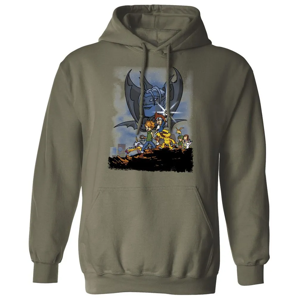 Classic Unisex Hoodie - P9THYATU - Military Green - 4