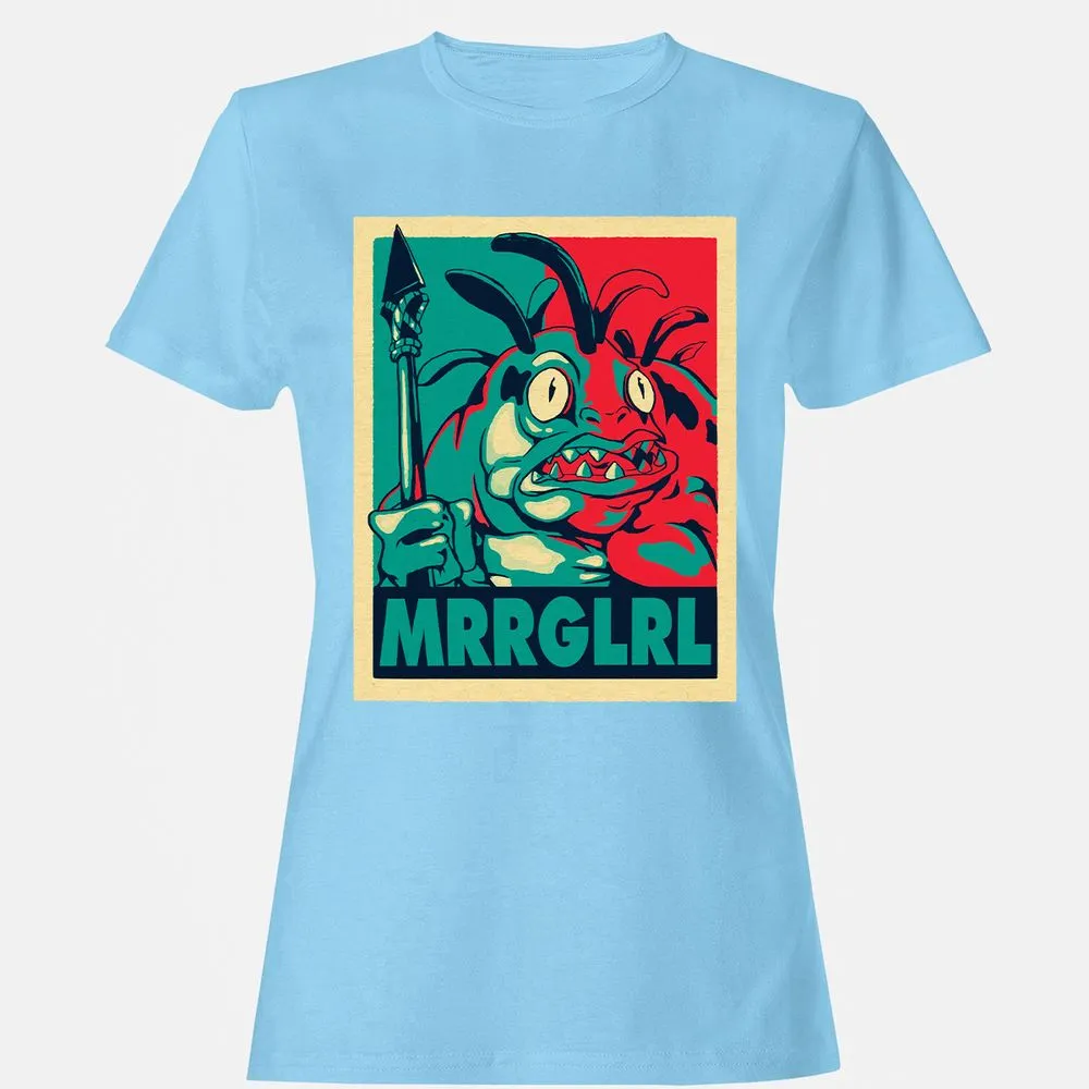 Women's T-Shirt - WAKG9F6X - Light Blue - 8
