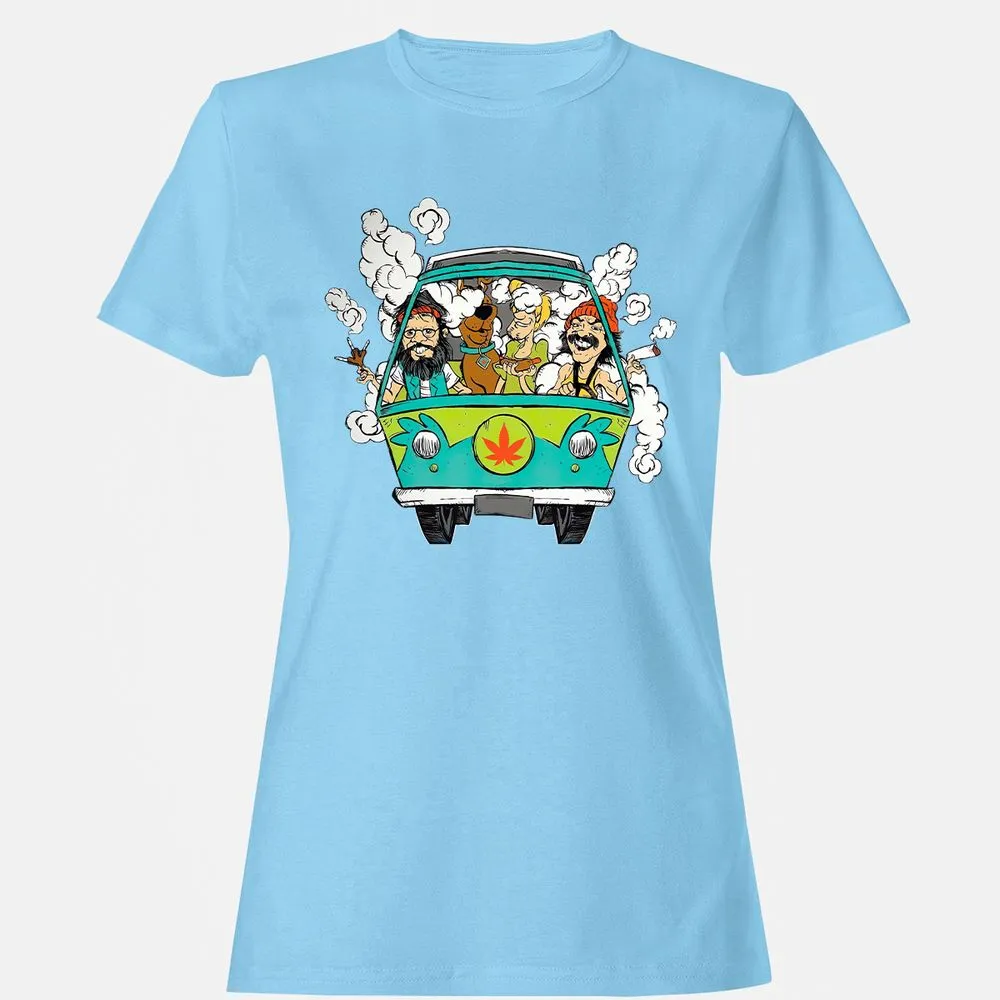 Women's T-Shirt - 8MAN6W84 - Light Blue - 8