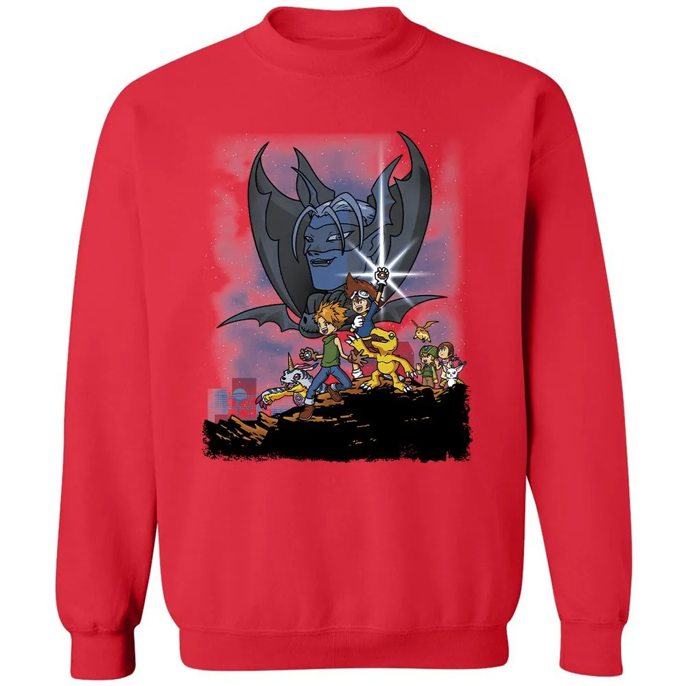 Classic Unisex Sweatshirt - CUFZTLVW - Red - 5