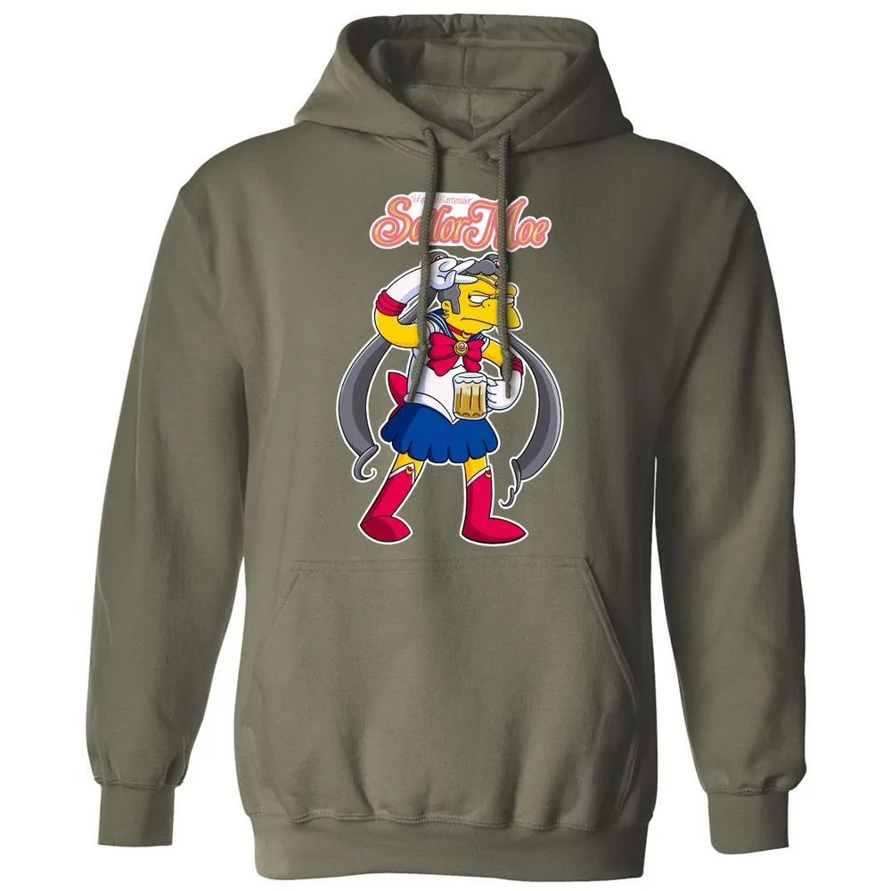 Classic Unisex Hoodie - TMV9T4U7 - Military Green - 4
