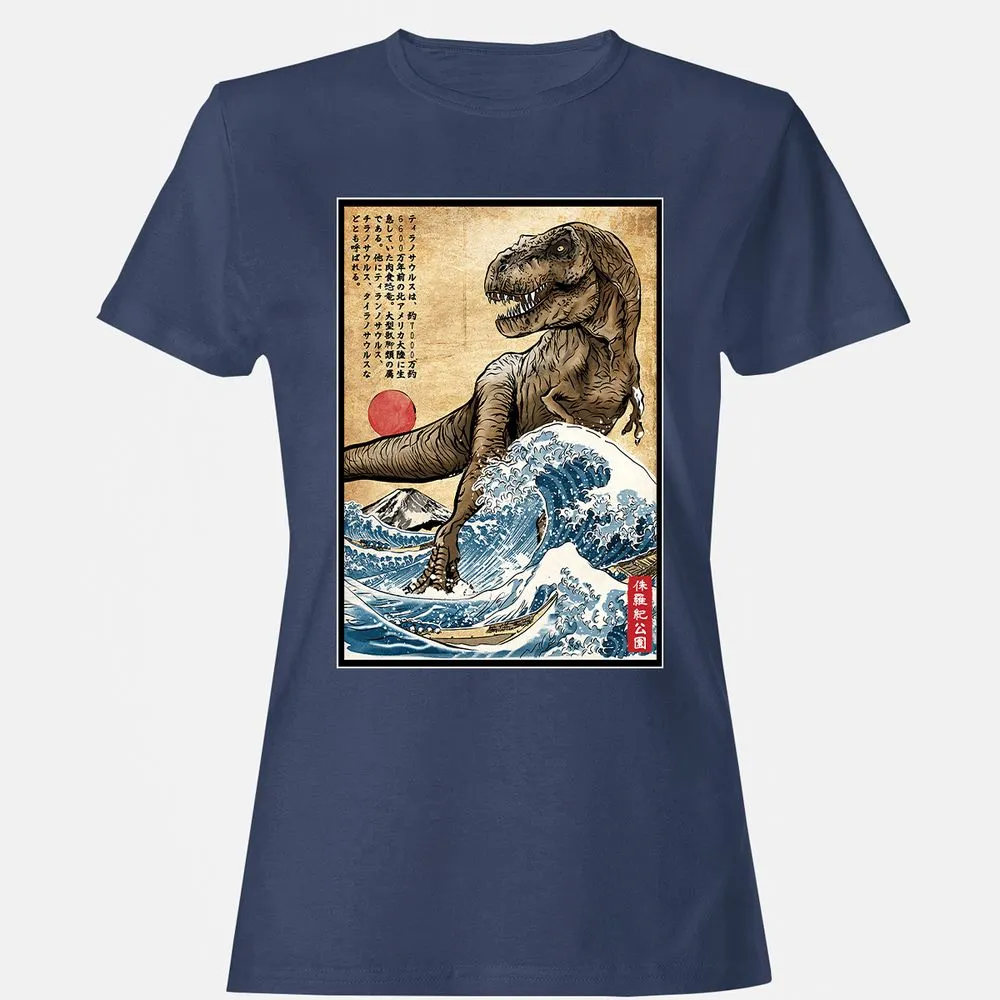 Women's T-Shirt - ZRC2SFSX - Navy - 10