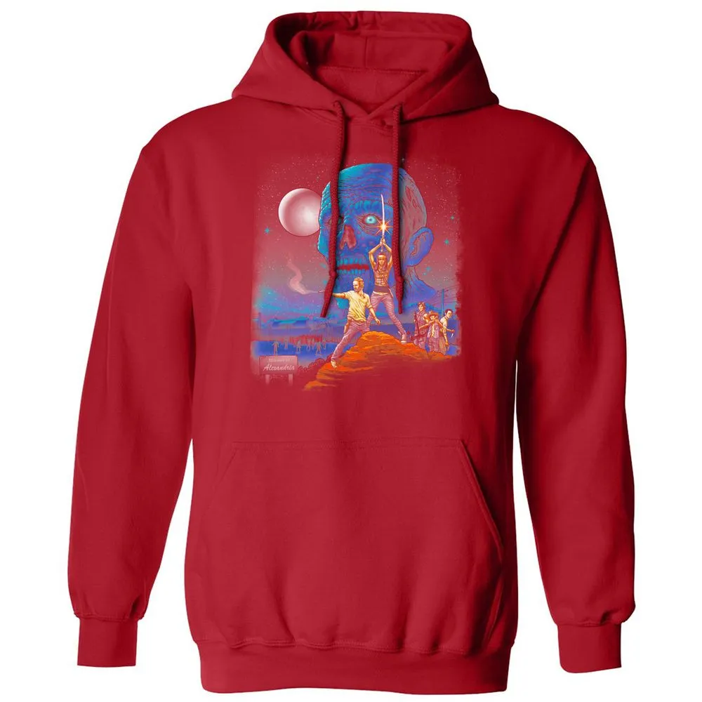 Classic Unisex Hoodie - FHD4ZVBP - Red - 5