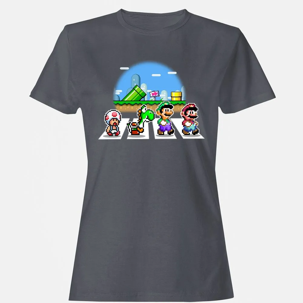 Women's T-Shirt - B6B2ZMZN - Dark Heather - 5
