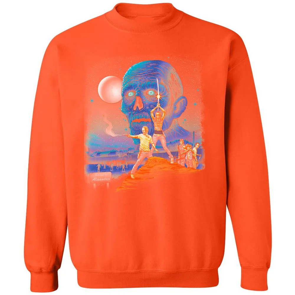 Classic Unisex Sweatshirt - 3YLE1AVC - Orange - 10