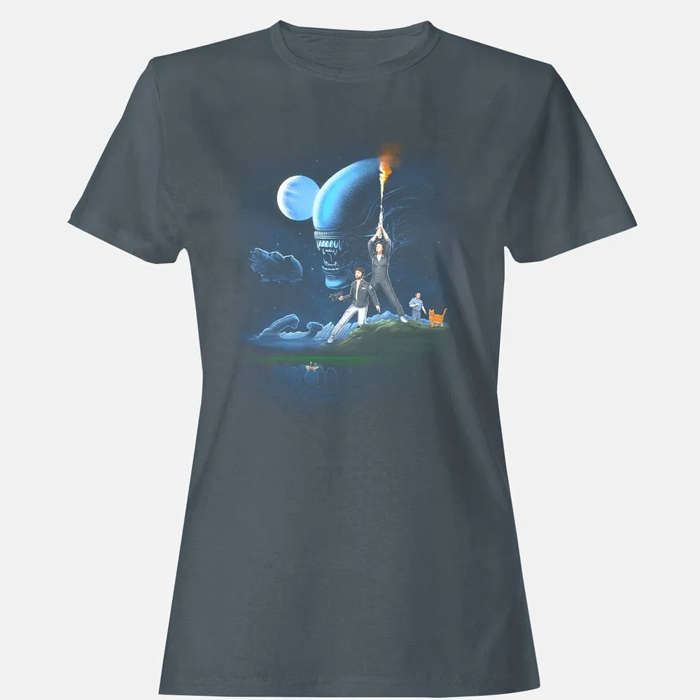Women's T-Shirt - KM724W8T - Charcoal - 3
