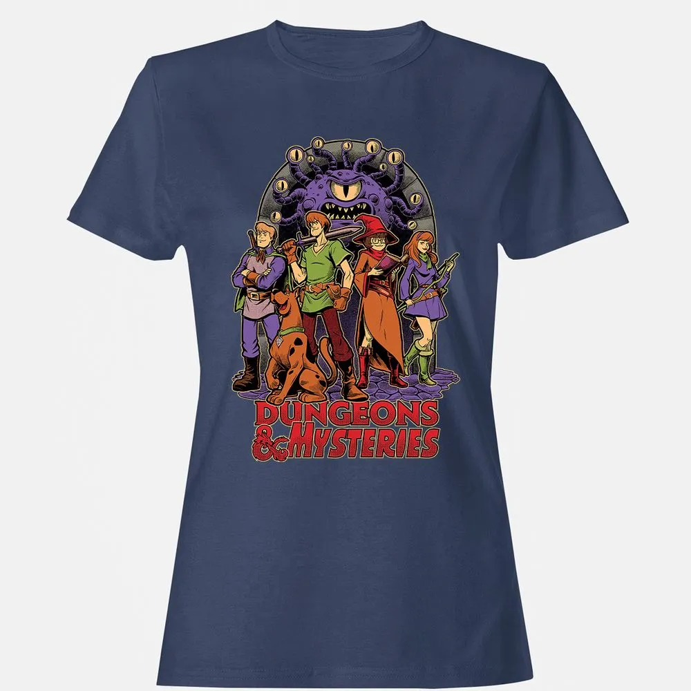 Women's T-Shirt - ANQTCFCS - Navy - 10