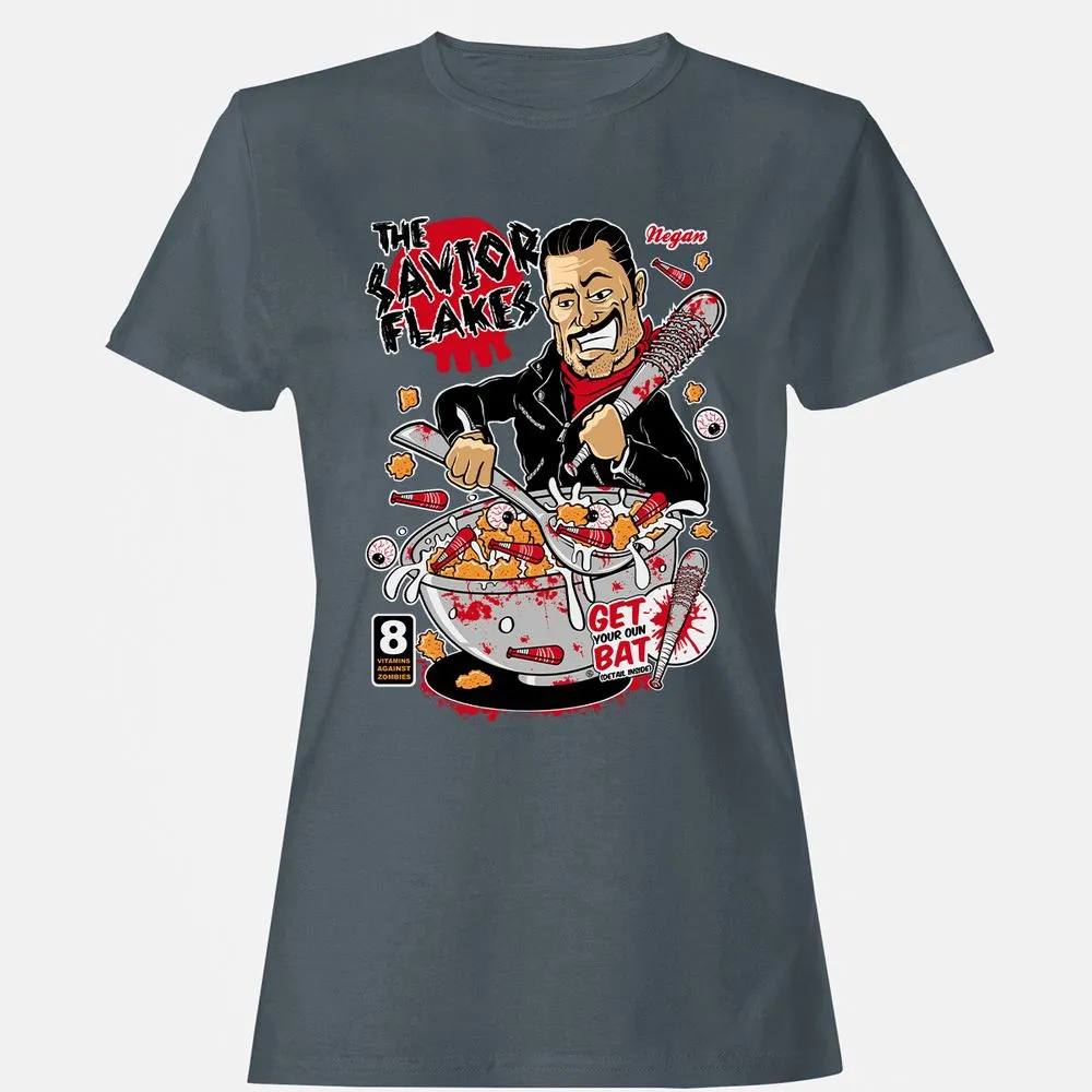 Women's T-Shirt - P6ZBSK4U - Charcoal - 3