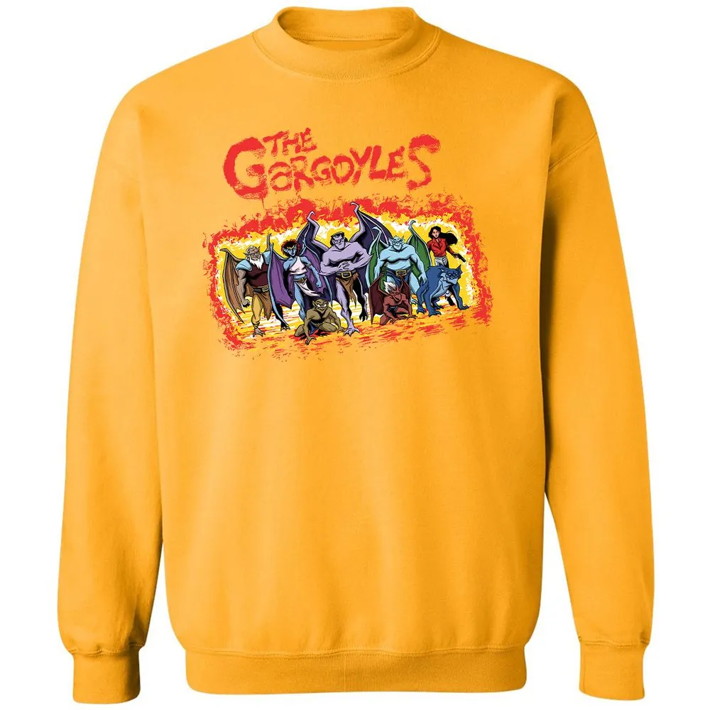 Classic Unisex Sweatshirt - A4YFH5BF - Gold - 11