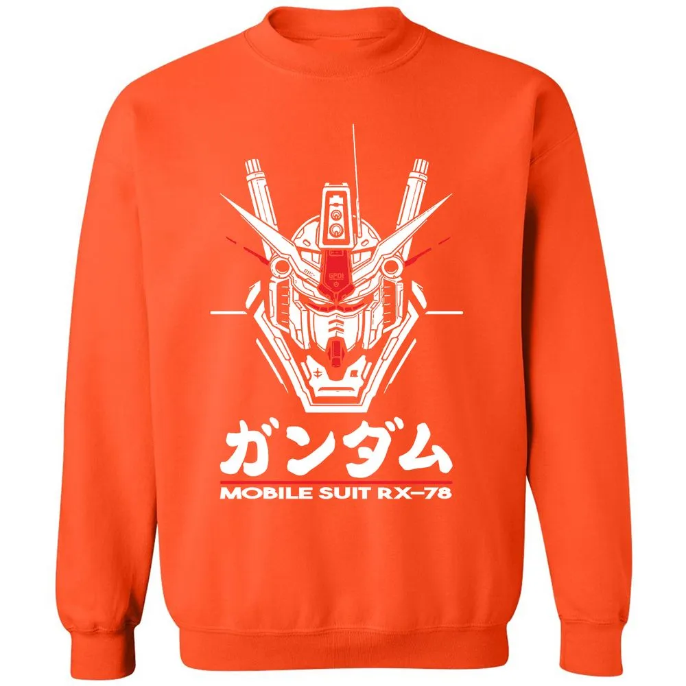 Classic Unisex Sweatshirt - ZHUQBYYQ - Orange - 10