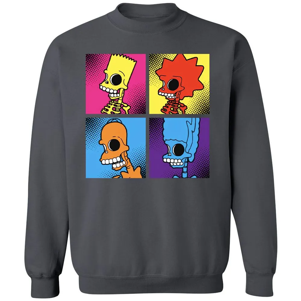 Classic Unisex Sweatshirt - SK8JE86K - Charcoal - 7