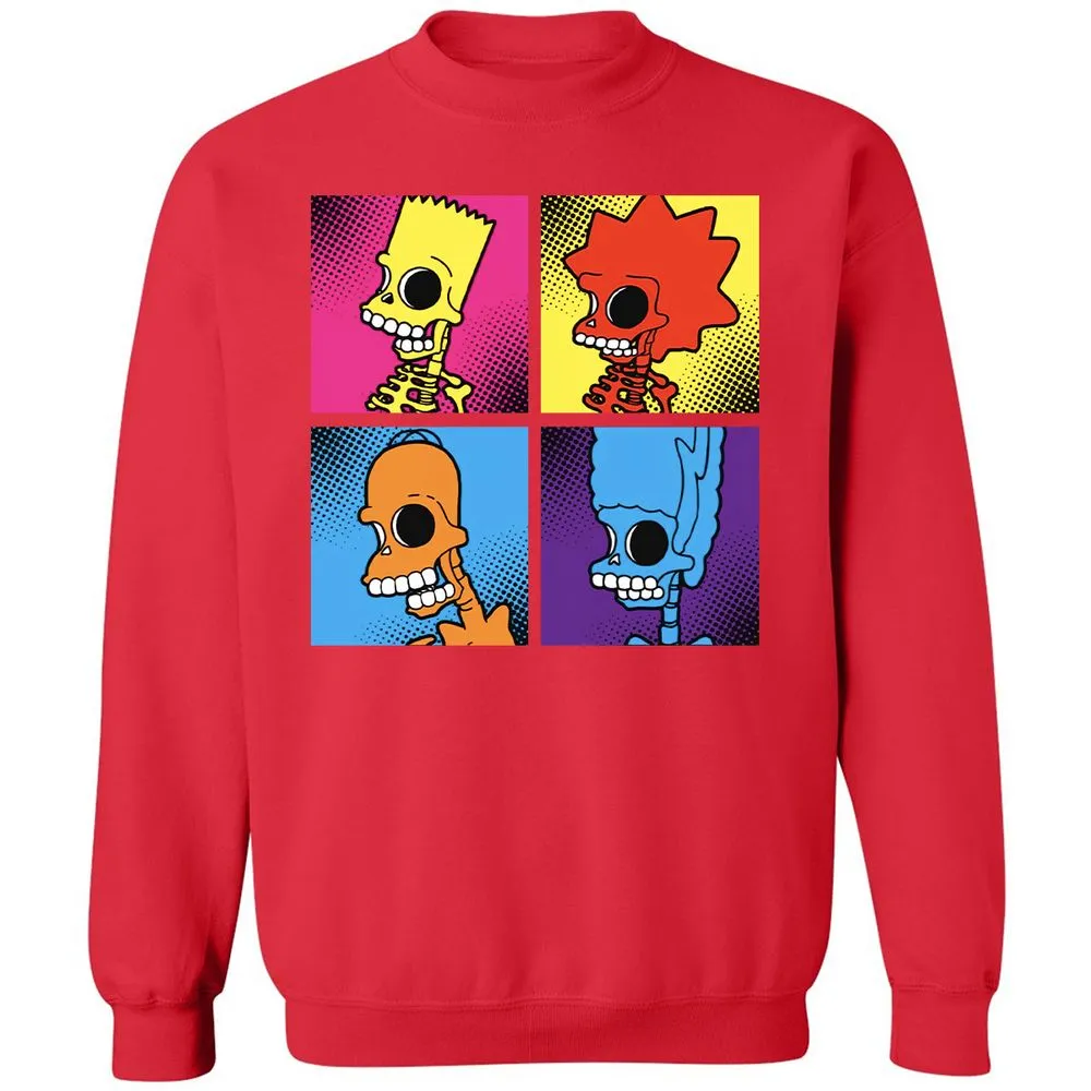 Classic Unisex Sweatshirt - SK8JE86K - Red - 5