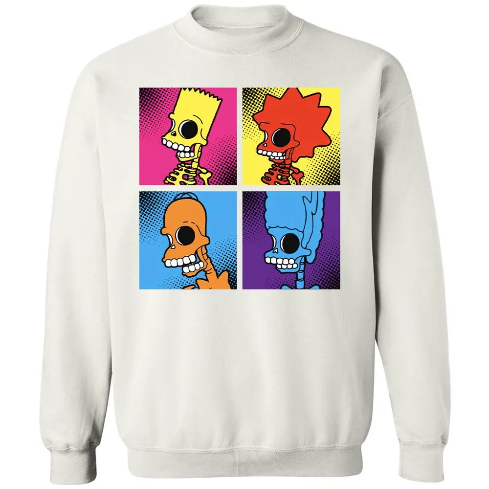 Classic Unisex Sweatshirt - SK8JE86K - White - 12