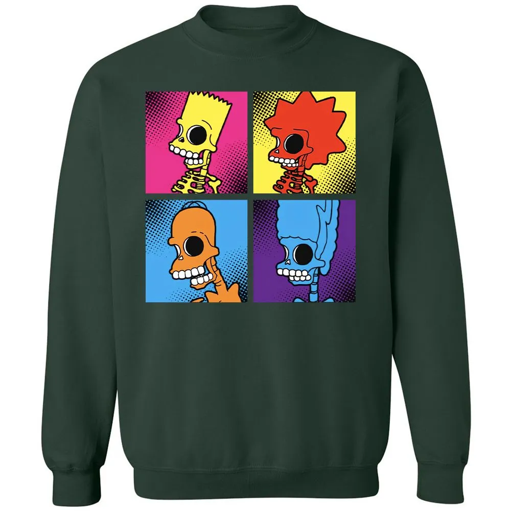 Classic Unisex Sweatshirt - SK8JE86K - Forest Green - 4