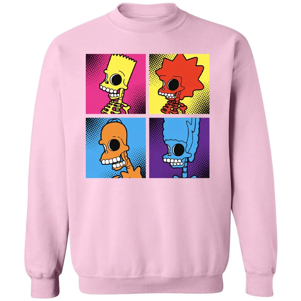 Classic Unisex Sweatshirt - SK8JE86K - Light Pink - 3